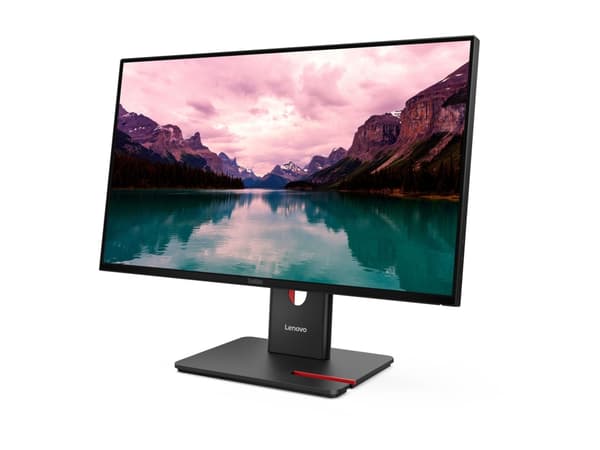 Lenovo ThinkVision T24-40 - LED-skjerm - 24" (23.8" synlig) - 1920 x 1080 Full HD (1080p) @ 120 Hz - IPS - 250 cd/m² - 1500:1 - 4 ms - HDMI, VGA, Dis