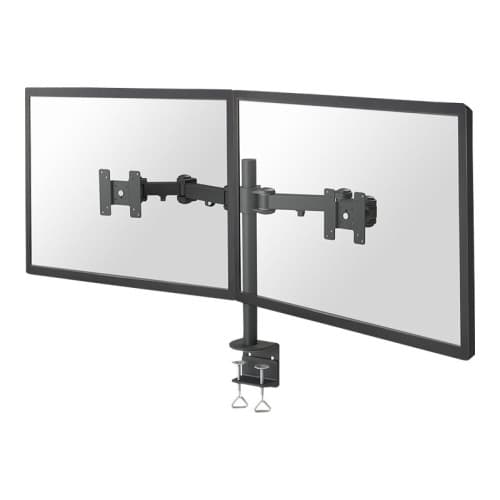 Neomounts FPMA-D960D monteringssats - fullständig rörelse - för 2 LCD-bildskärmar - svart Svart
