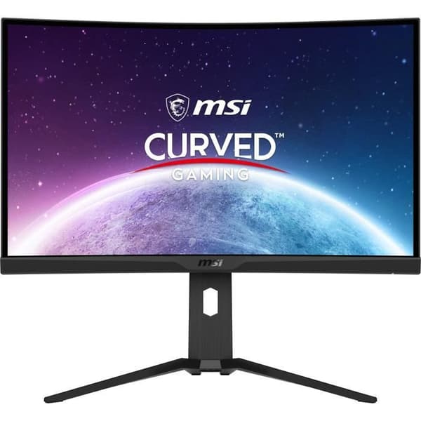 MSI MAG 275CQRXF-skärm - 27 tum - Wide Quad HD - 1 ms - Svart Svart