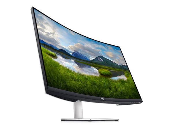 Dell S3221QSA - LED-skärm - böjd - 32" (31.5" visbar) - 3840 x 2160 4K UHD (2160p) @ 60 Hz - VA - 300 cd/m² - 3000:1 - 4 ms - 2xHDMI, DisplayPort - h