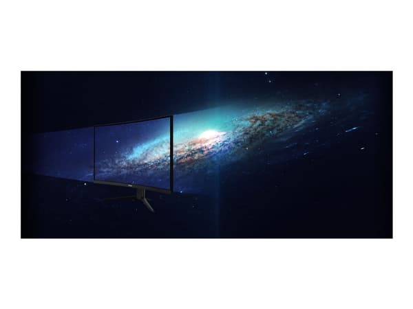 MSI G273CQ - LCD-skjerm - spill - buet - 27" - 2560 x 1440 WQHD @ 170 Hz - VA - 300 cd/m² - 3000:1 - 1 ms - 2xHDMI, DisplayPort