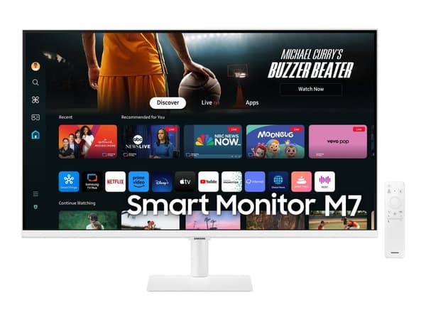 Samsung Smart Monitor M7 M70D, 81,3 cm Vit