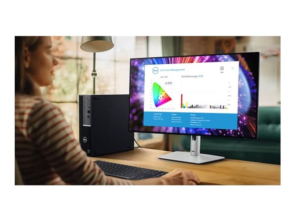 Dell UltraSharp U2724D - LED-skärm - 27" - 2560 x 1440 QHD @ 120 Hz - IPS - 350 cd/m² - 2000:1 - 5 ms - HDMI, DisplayPort - med 3 års avancerad utbyt