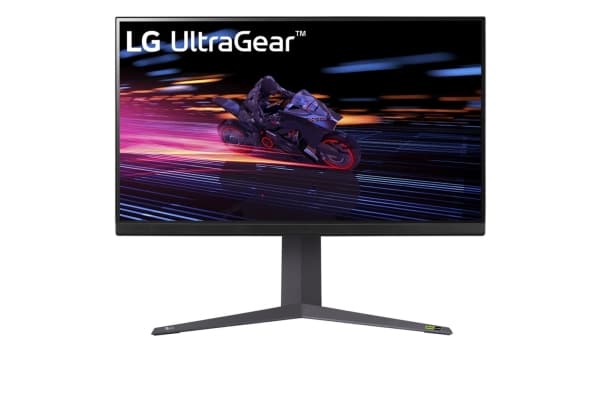 LG UltraGear 32GR75Q-B - LED-skärm - spel - 32" (31.5" visbar) - 2560 x 1440 QHD @ 165 Hz - IPS - 400 cd/m² - 1200:1 - DisplayHDR 400 - 1 ms - 2xHDMI