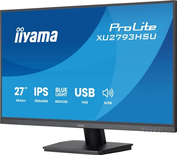 iiyama ProLite XU2793HSU-B7 datorskärm 68,6 cm (27&quot;) 1080 x 1920 pixlar Full HD LED Svart