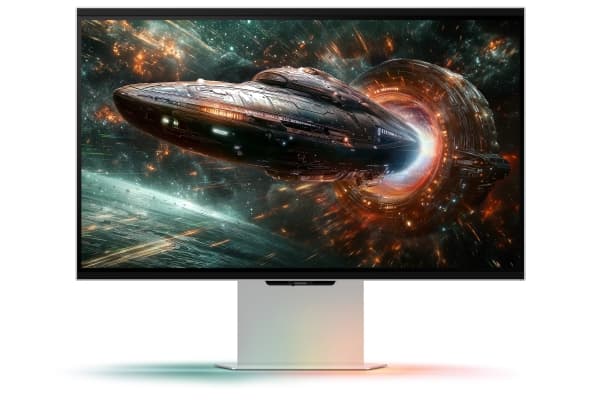 Samsung G90XF, 68,6 cm (27"), 3840 x 2160 piksler, 4K Ultra HD, 3D, 1 ms, Sølv