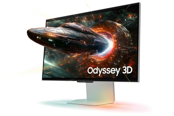 Samsung G90XF, 68,6 cm (27"), 3840 x 2160 piksler, 4K Ultra HD, 3D, 1 ms, Sølv