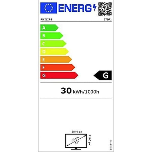 Näyttö Philips 279P1/00 3840 x 2160 px 27" LED