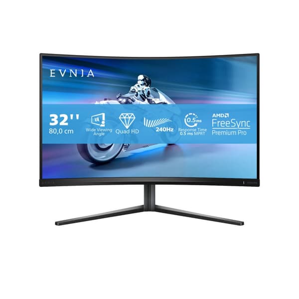 Pelinäyttö Philips 32M2C5500W/00 Quad HD 32" 240 Hz
