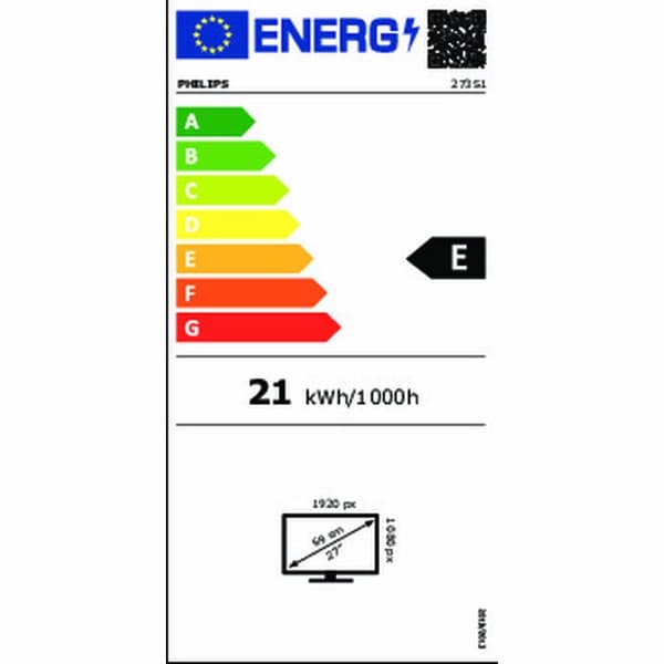 Näyttö Philips 273S1/00 27" Full HD 75 Hz