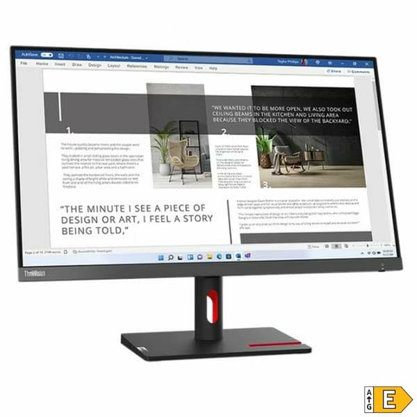 Näyttö Lenovo ThinkVision S27i-30 27" Full HD 100 Hz