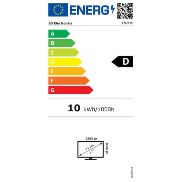 Kannettava näyttö LG 17MT70.ASDWU WQXGA 17"