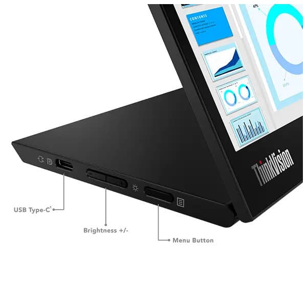 Lenovo ThinkVision M14d 14,0" 2,5K -mobiilinäyttö
