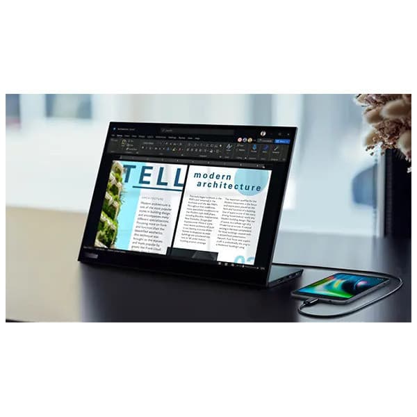 Lenovo ThinkVision M14d 14,0" 2,5K -mobiilinäyttö