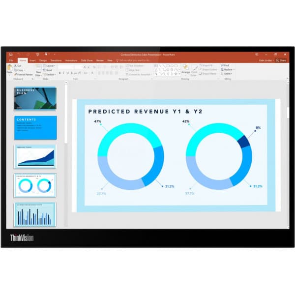 Lenovo ThinkVision M14d 14,0" 2,5K -mobiilinäyttö