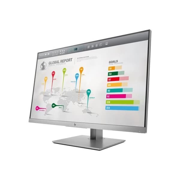 HP LCD-skärm HP Business E273q 68,6 cm (27") WQHD WLED - 16:9 - Upplösning 2560 x 1440 - 350 cd/m² - 5 ms - Svart och silver