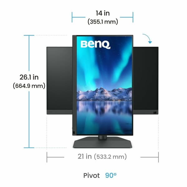 Näyttö BenQ SW242Q Full HD WQXGA 24,1"