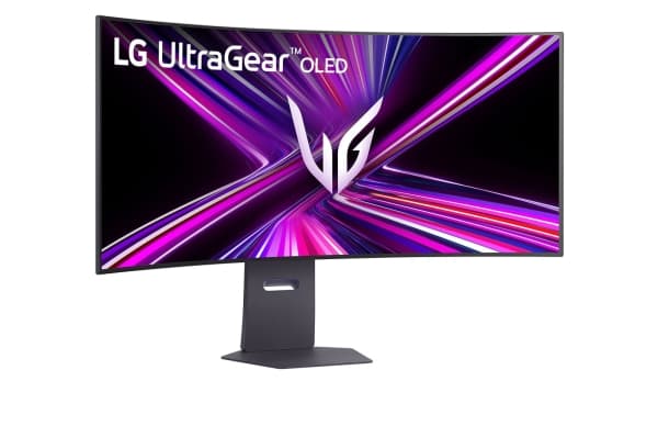 LG UltraGear, 114,3 cm (45"), 5120 x 2160 piksler, OLED, 0,03 ms, sortering