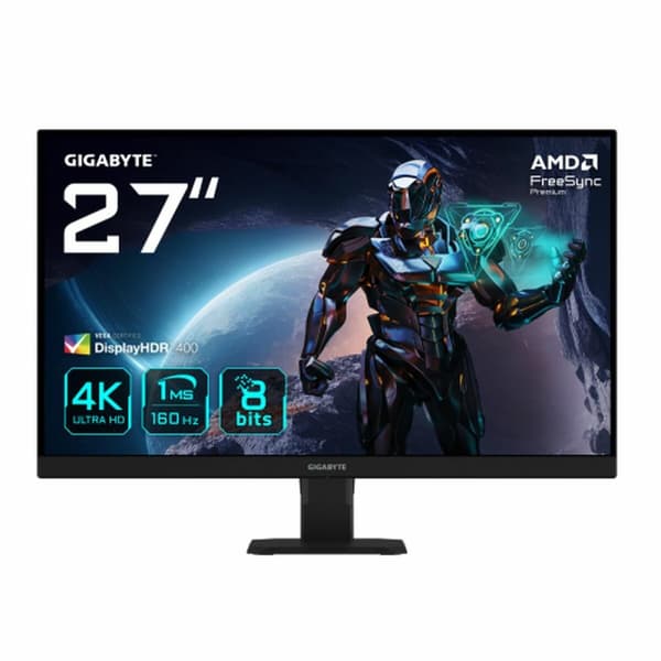 Gaming skærm Gigabyte GS27U 4K Ultra HD 27" Sort