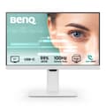 Miniatyrbild 1 av 3: 27' Full HD 100Hz-skärm idealisk för kontoret med en elegant vit design.