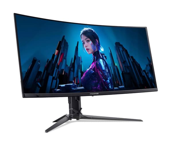 Acer Predator X34X5bmiiphuzx 34-tums UWQHD OLED-skärm med 1800R panoramisk krökning