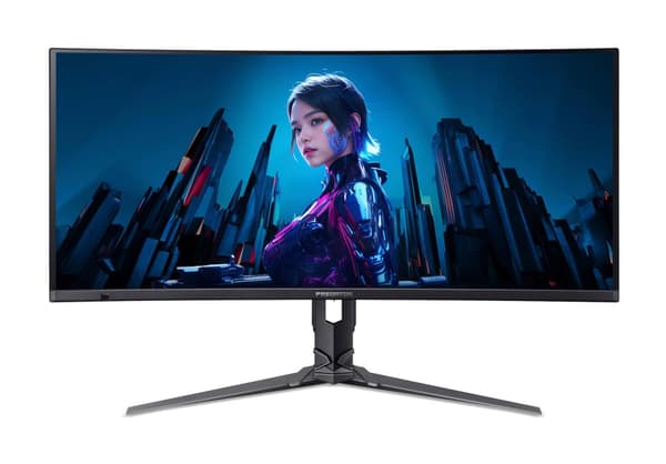 Acer Predator X34X5bmiiphuzx 34-tums UWQHD OLED-skärm med 1800R panoramisk krökning