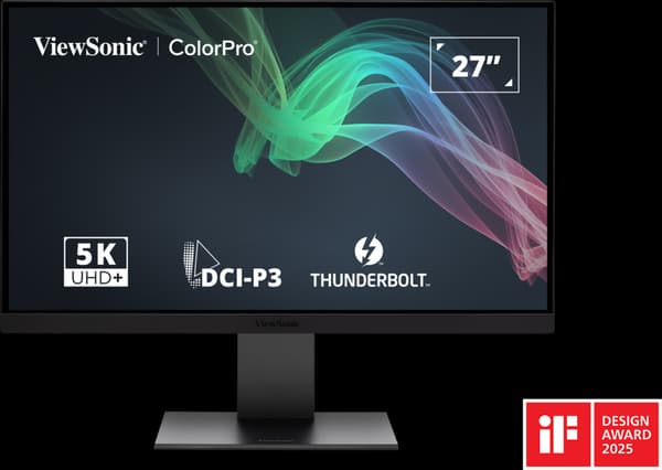 ViewSonic VP2788-5K 27-tums 5K Thunderbolt-skärm med stöd för kedjekoppling