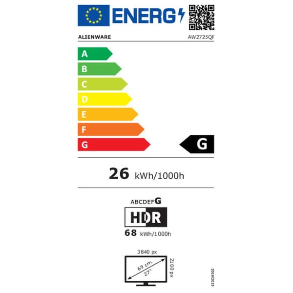 Pelinäyttö Dell 210-BNHT 27" 4K Ultra HD