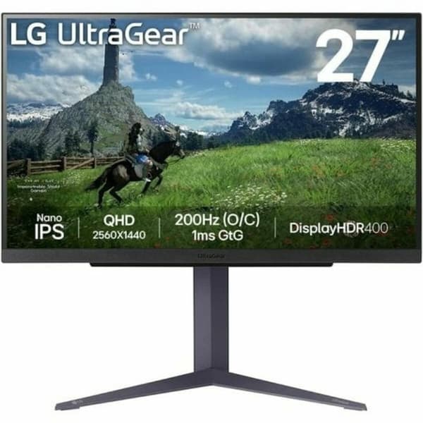 Pelinäyttö LG Quad HD 27" musta