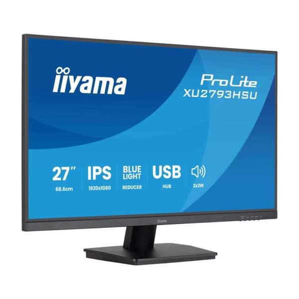 "iiyama ProLite XU2793HSU-B7 platt datorskärm 68-6 cm (27") 1080 x 1920 pixlar Full HD LED Svart"