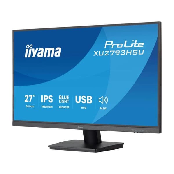 "iiyama ProLite XU2793HSU-B7 platt datorskärm 68-6 cm (27") 1080 x 1920 pixlar Full HD LED Svart"