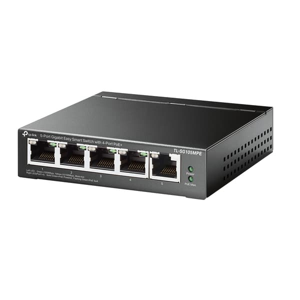 TP-Link TL-SG105MPE V1.60 - Switch - 5 x 10/100/1000 - Desktop
