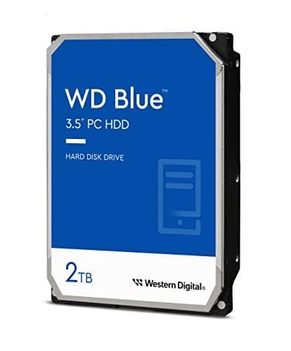 WESTERN DIGITAL 2TB BLÅ 64MB 3,5" SATA 6GB/S 5400RPM (WD20EARZ)