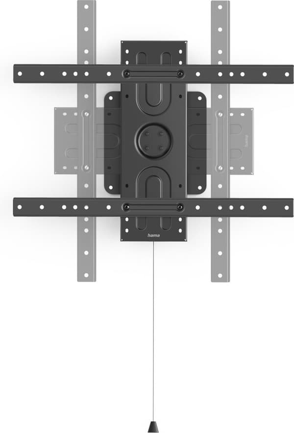 Hama TV-vägg, standard eller horisontell montering, 203 cm (80") upp till 50 kg Svart