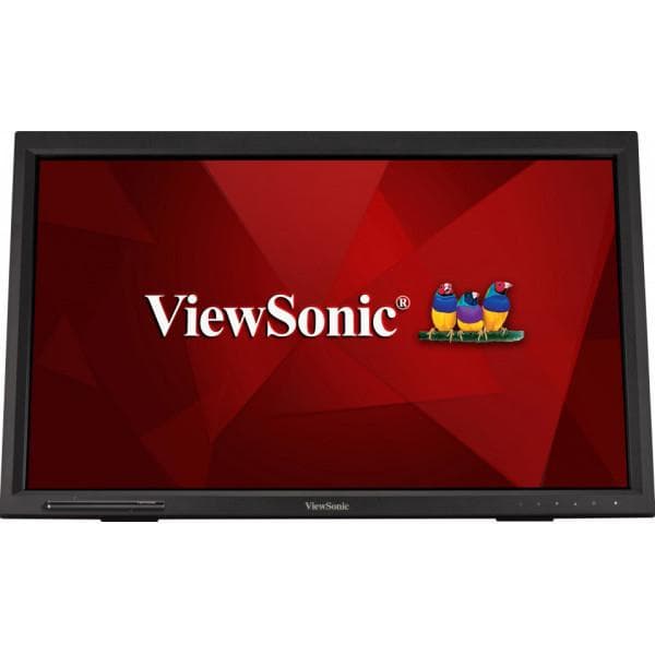 ViewSonic TD2423 - LED monitor - 61 cm (24") (23.6" viewable) - touchscreen - 1920 x 1080 Full HD (1080p) @ 75 Hz - VA - 250 cd/m² - 3000:1 - 7 ms - H