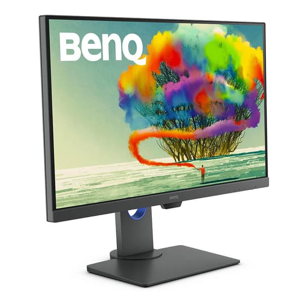 BenQ - Bildskärm PD2705Q - USB-C - Display för grafisk design - HDMI - 27 tum Grå