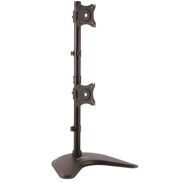 StarTech Dual-Monitor Stander - Lodret Sort
