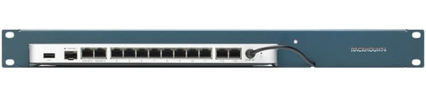 Rackmount.IT CISRACK RM-CI-T14 - Network Setup - Rack mountable - Metallic Blue - 1U - 48.3 cm (19") - for Cisco Meraki MX75 (RM-CI-T14)