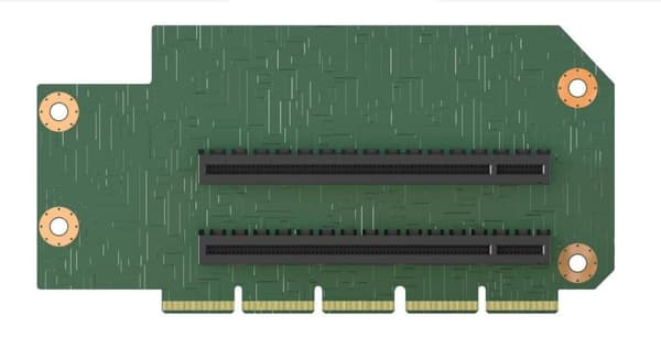 Intel 2U PCIe Riser CYP2URISER1DBL Sng (CYP2URISER1DBL) Grøn