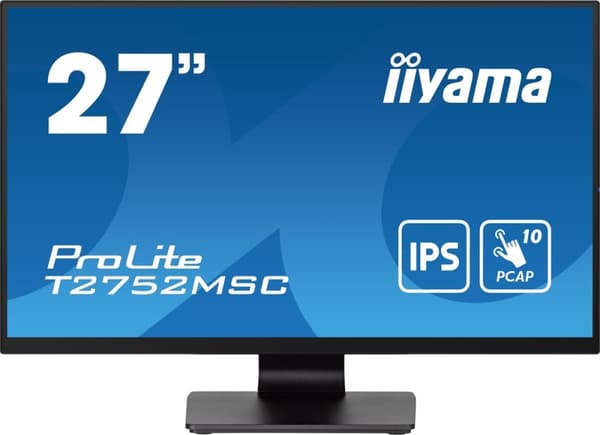 iiyama ProLite T2752MSC-B1 - 27 tommer - IPS - Fuld HD - 10 point touch