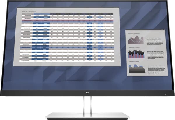 HP E-Series E27 G4 68,6 cm (27") 1920 x 1080 pixels Full HD LED Sort (9VG71A3#ABB)