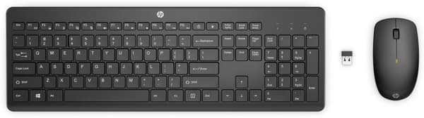 HP 235 Tangentbord RF Trådlöst QWERTY Engelsk Svart