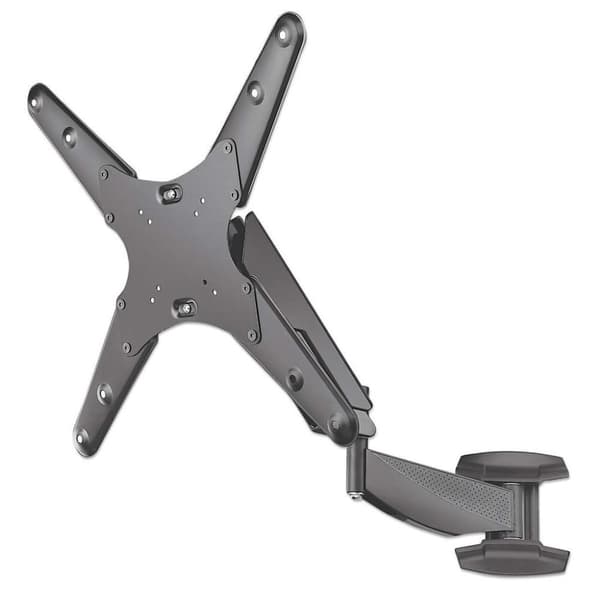 Manhattan 461641, 30 kg, 53,3 cm (21"), 152,4 cm (60"), 75 x 75 mm, 400 x 400 mm, sort Sort