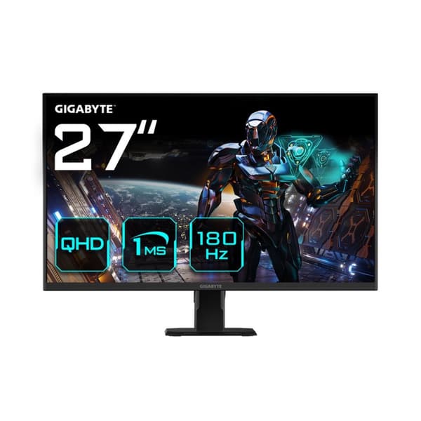 Gigabyte GS27QA 27' 2560 x 1440 px Quad HD LCD-skärm svart