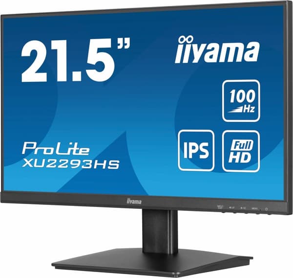 iiyama ProLite XU2293HS-B6 datorskärm 54,6 cm (21,5 tum) 1920 x 1080 pixlar Full HD LED Svart