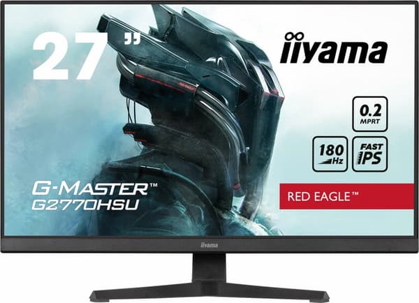 iiyama G-MASTER G2770HSU-B6 computerskærm 68,6 cm (27") 1920 x 1080 pixels Full HD LCD Sort Sort