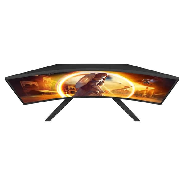 AOC G4 CQ32G4VE computerskærm 81,3 cm (32") 2560 x 1440 pixels Quad HD LCD Sort, Grå