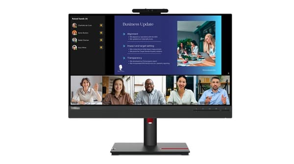 Lenovo ThinkVision T24v-30 LED-skärm 60,5 cm (23,8 tum) 1920 x 1080 pixlar Full HD Svart