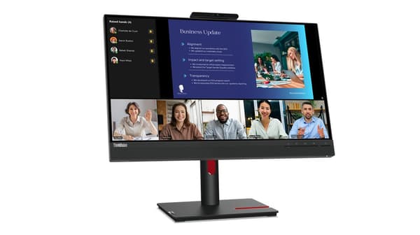 Lenovo ThinkVision T24v-30 LED-skärm 60,5 cm (23,8 tum) 1920 x 1080 pixlar Full HD Svart
