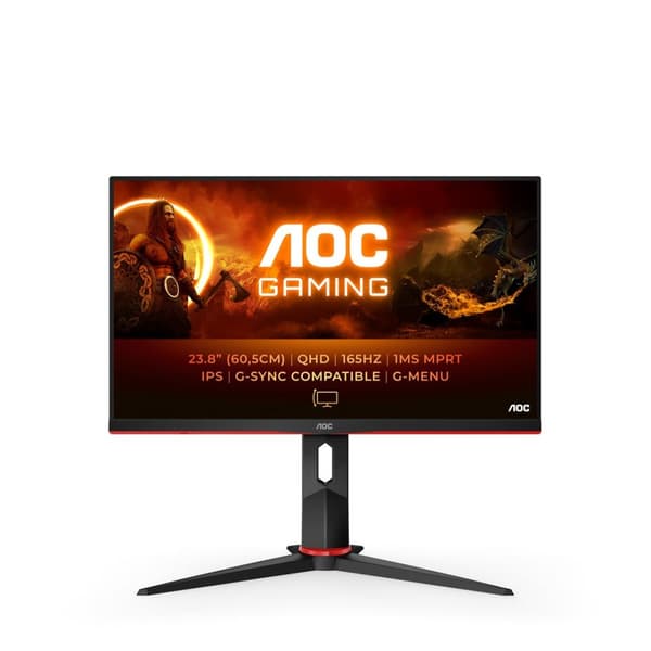 AOC Q24G2A/BK Pelinäyttö - 24" IPS 1